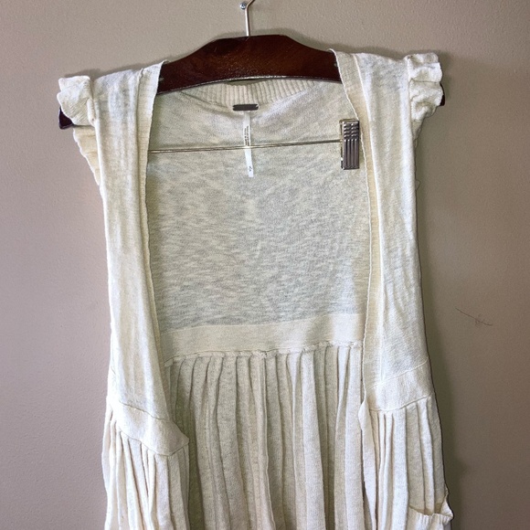 Sleeveless Long Open Front Cardigan from Free People - Picture 1 of 4